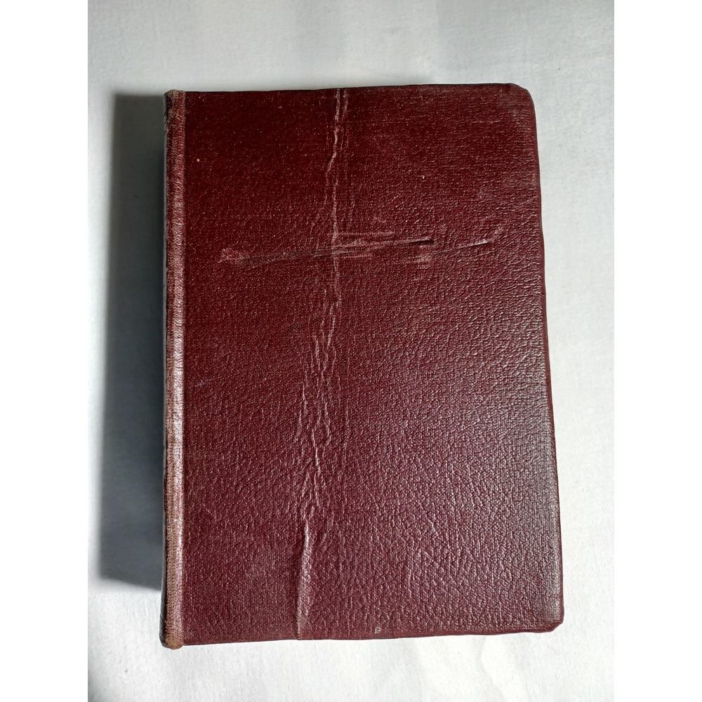 Vintage 1945 New American Encyclopedia Lewis M. Adams Red Leather Books Inc HC